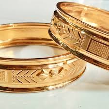 Women Gold Bangle 2Pc