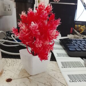 Red Colour Small Artificial Flower
