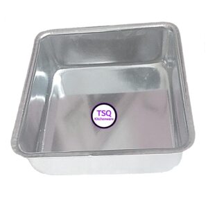 Aluminium Square Cake Mould 6 Inch