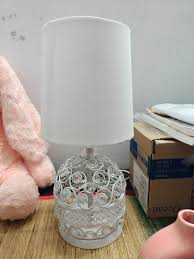 Modern Small Crystal Table Lamp