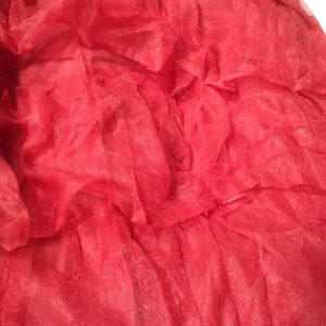 Red Colour Unstitched Lehenga Skirt For Women
