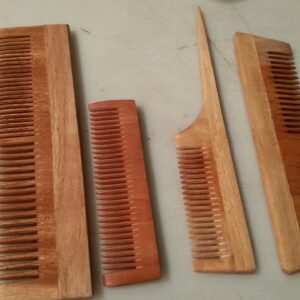 Wooden Neem Comb Pack Of 4