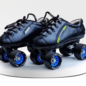 Jaspo Black And Blue Color Skate Shoes Size 6