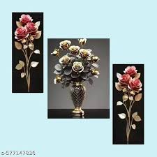 Gallery Flower 12X 18 Cm Set Of 3