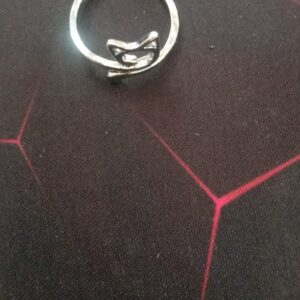 Cat Ear Shaped Adjustable Ring For Women