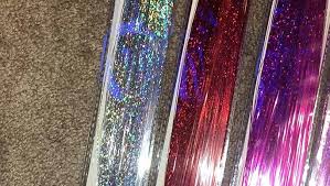 40 Inches Glitter Hair Extensions Pack Of 3