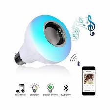 Led Music Light Bulb Multi 12 W