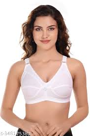 Women White Color Bra Size 32