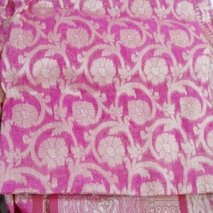 Rani Color Printed Banarasi Dupatta For Women