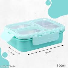 Lunch Box 3 Compartment LeakProof Bpa