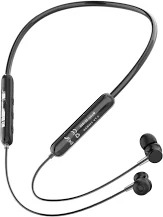 Wireless Neckband Earphones Black