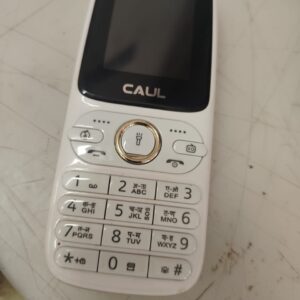 Caul X1 Lite White Colour Keypad Mobile Without Box With Accessories Imei 352869886573858