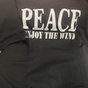 Black Colour T Shirt For Men Size M