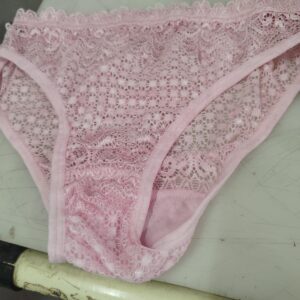 Baby Pink Colour Net Panty For Women Size 34