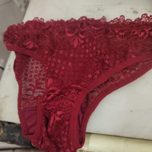 Maroon Colour Net Panty For Women Size 34