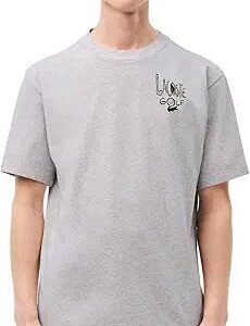 Lacoste MenS Relaxed Fit TShirts Size M Color Grey