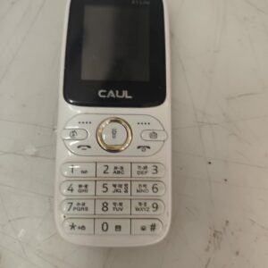 Caul X1 Lite White Colour Keypad Mobile With Box And Accessories Imei 352869886573585