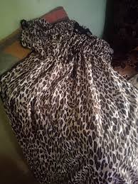 Trendy Leopard Print Frock For Womens Size M Pack Of 2