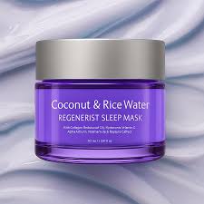 Shravana Sleep Mask Coconut And Rice Water Collage 50Ml