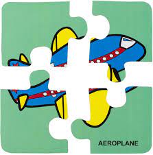 Transport Puzzle Board Pack Of 6