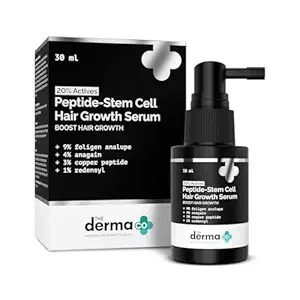 The Derma Co Point 20 Actives Peptide Stem Cell Hair Growth Serum 30Ml