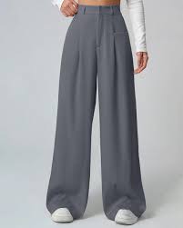 Women Trouser Grey Colour Size Xl