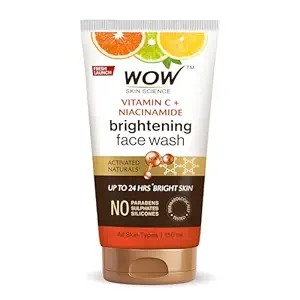 Wow Skin Science Brightening Vitamin C Niacinamide Face Wash 150Ml