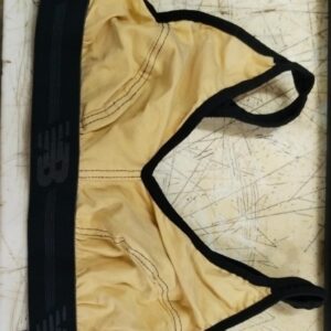 Women Mustard And Black Colour Casual Bra Size 34