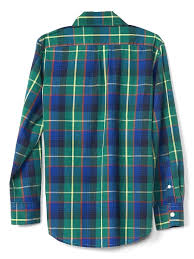 Gant Kids Boys Green Printed Colour Shirt Size 13 To 14 Yrs