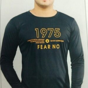 Men Olive Printed Colour Casual T Shirt Size L