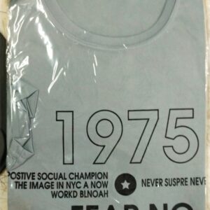 Men Grey Printed Colour Casual T Shirt Size L