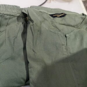 Women Kurta Set Green Colour Size Xs