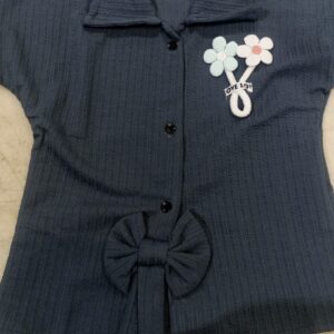 Kids Girl Dress Grey Colour Size 2 To 3 Year