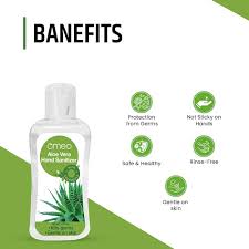 Omeo Aloe Vera Hand Sanitizer Gel 60 Ml