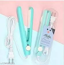 Mini Hair Straightener Blue Colour