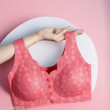 Women Bra Pink Colour Size M