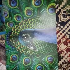 Peacock Fridge Mat Multicolor Pack Of 4
