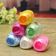 String Ribbon For Balloons Gift Wrapping 6 Pcs