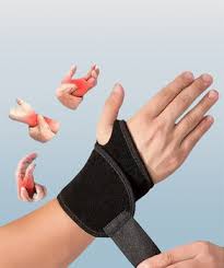 Fit Logan Adjustable Hand Support Brace Hand Support Black