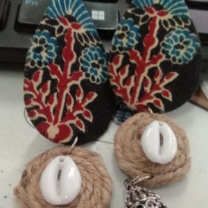 Leaf Shape Handmade Earrings For Women