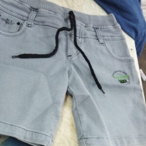 Grey Color Kids Boys Shorts Size 14 Y