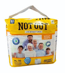 Not Out Live Without Limits Adult Diapers Size Xl 10 Diapers