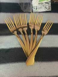 Gold Stainless Steel Spoon Pack Of 6