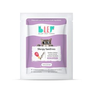 Blep Healthy Cat Food For Adult Kittens Slurpy Sardines Zero Preservatives 100G