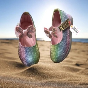 Slip On Ballerinas For Kids Girls Size 3 Pink Color