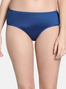 Women Blue Color Panty Size M