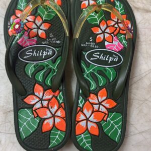 Women Green Color Sipper Size 5