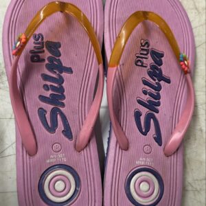 Women Pink Color Slipper Size 8