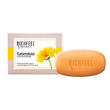 Richfeel Soap Anti Acne With Calendula Extracts 75 Gm