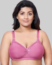 Womens Padded Pink Color Bra Size 34